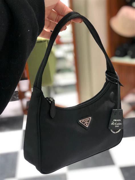 prada patent mini bag|prada nylon small bags.